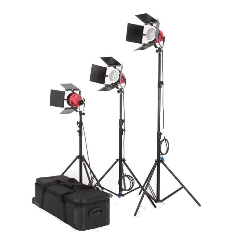 Kit 3 Mandarines LED 800W